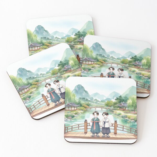 Item preview, Spring Stroll in a Traditional Korean Garden designed and sold by Bromance and BL.