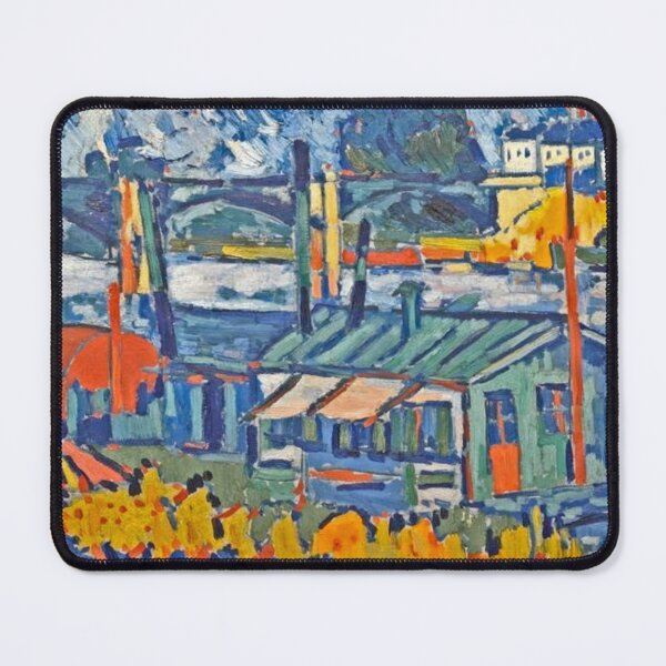 Item preview, Châtou Bridge, 1906, by Maurice de Vlamnick (Beautified by WatermarkNZ Press)Beautified Version. designed and sold by CristalleLisa.