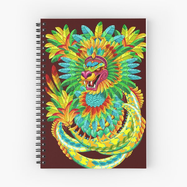 Item preview, Quetzacoatl Feathered Serpent Aztec Mythologial Creature designed and sold by BluedarkArt.