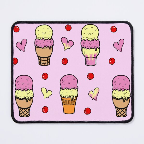 Item preview, Strawberry and Vanilla Ice Cream (Sticker Pack) designed and sold by Ti11iever.
