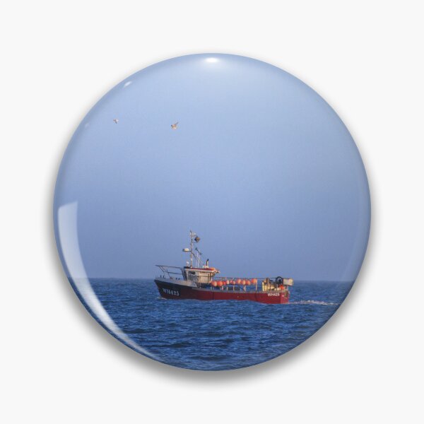 Item preview, Fishing Boat off Portland designed and sold by Aham Photos.