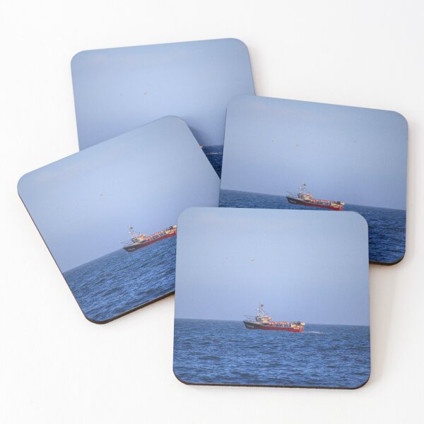 Item preview, Fishing Boat off Portland designed and sold by Aham Photos.
