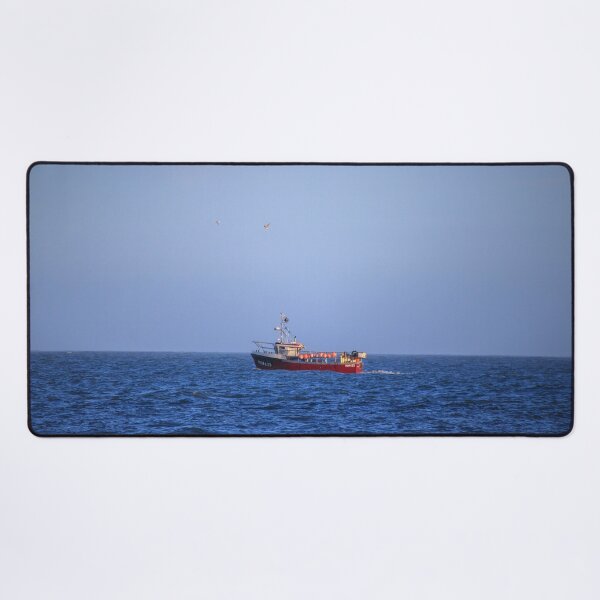 Item preview, Fishing Boat off Portland designed and sold by Aham Photos.
