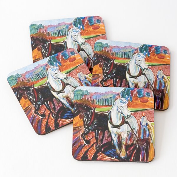 Item preview, Horse Team 1919 - by Edvard Munch designed and sold by CristalleLisa.