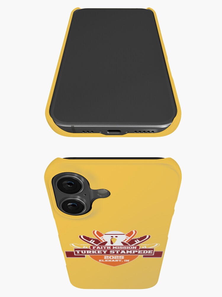 Thumbnail 3 of 4, iPhone Case, Turkey Stampede 2025 designed and sold by TurkeyStampede.