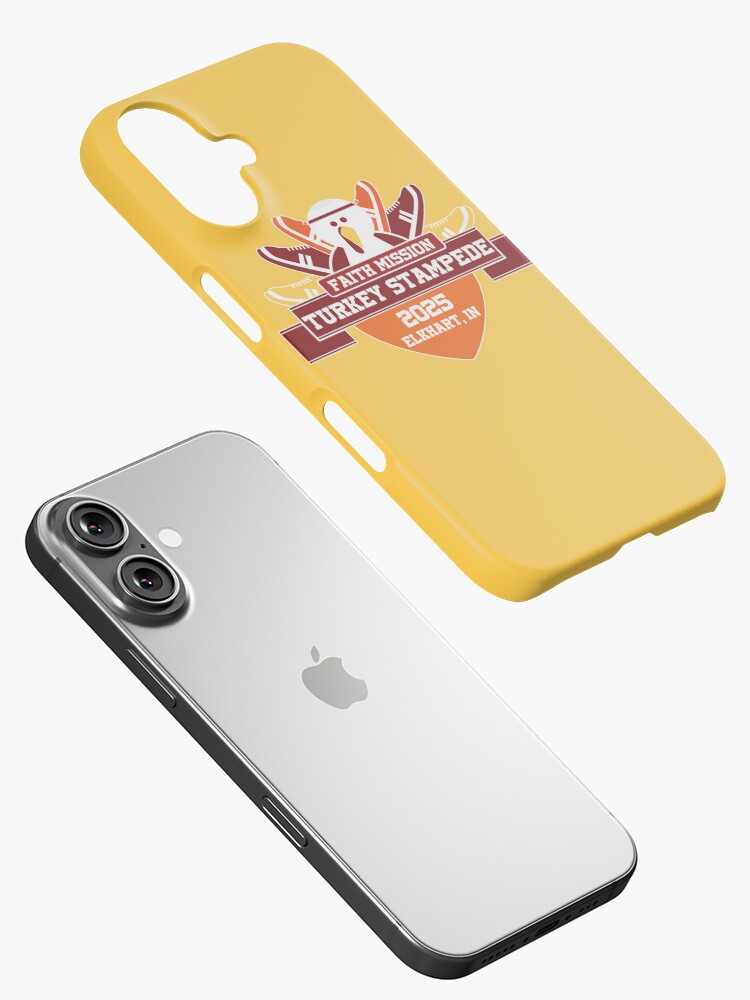 Thumbnail 2 of 4, iPhone Case, Turkey Stampede 2025 designed and sold by TurkeyStampede.