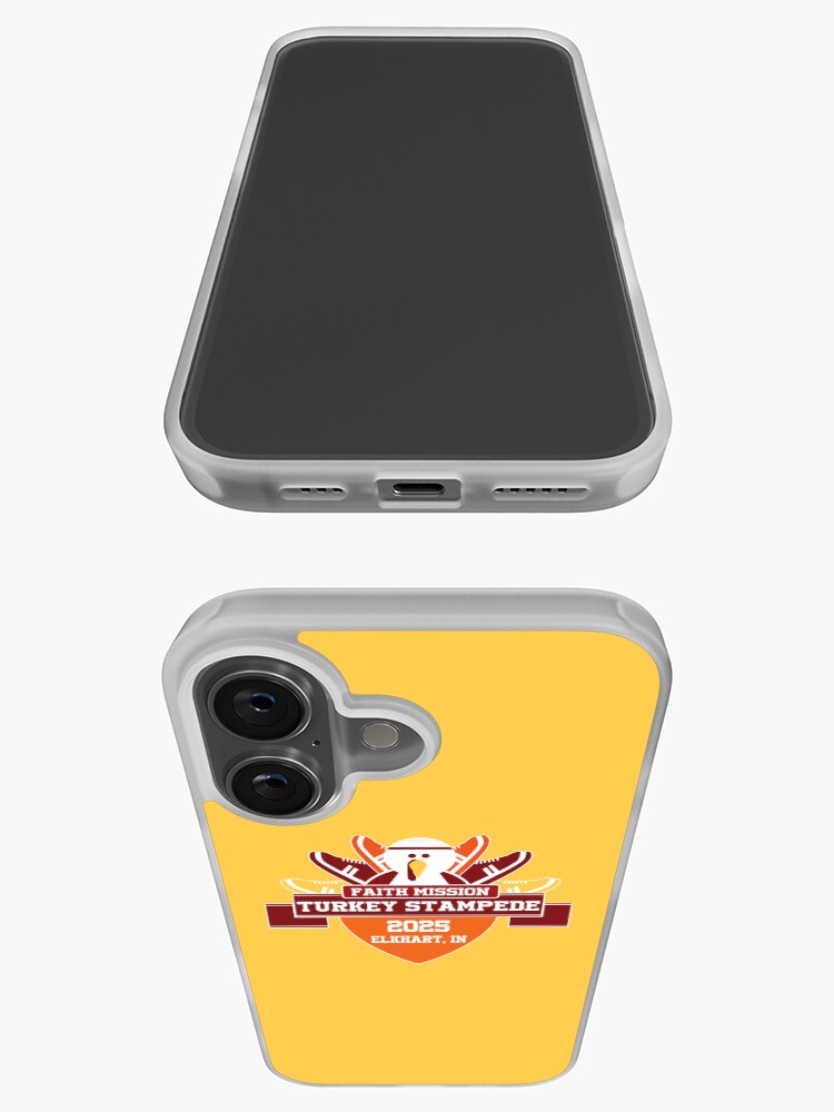 Thumbnail 3 of 5, iPhone Case, Turkey Stampede 2025 designed and sold by TurkeyStampede.