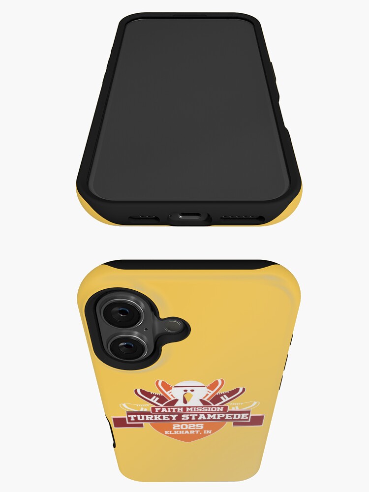 Thumbnail 3 of 4, iPhone Case, Turkey Stampede 2025 designed and sold by TurkeyStampede.