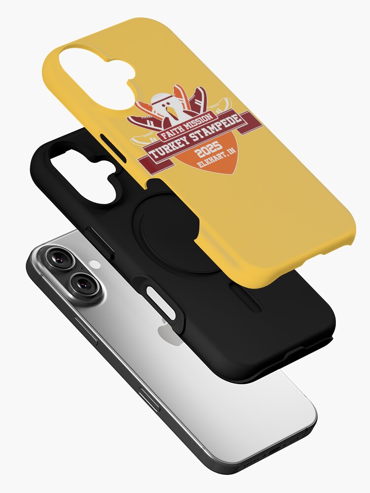 Thumbnail 2 of 4, iPhone Case, Turkey Stampede 2025 designed and sold by TurkeyStampede.
