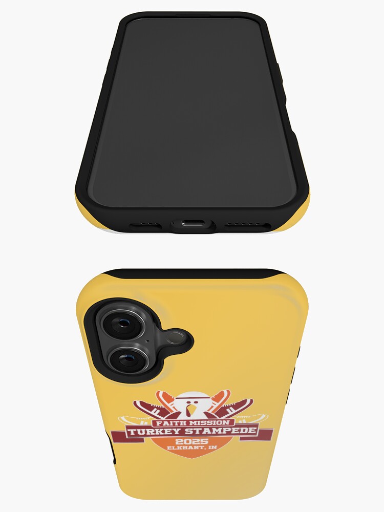 Thumbnail 3 of 4, iPhone Case, Turkey Stampede 2025 designed and sold by TurkeyStampede.
