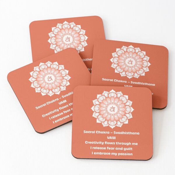 Item preview, Sacral Chakra Affirmation Mandala – Svadhisthana VAM T-shirt designed and sold by PranaLume.