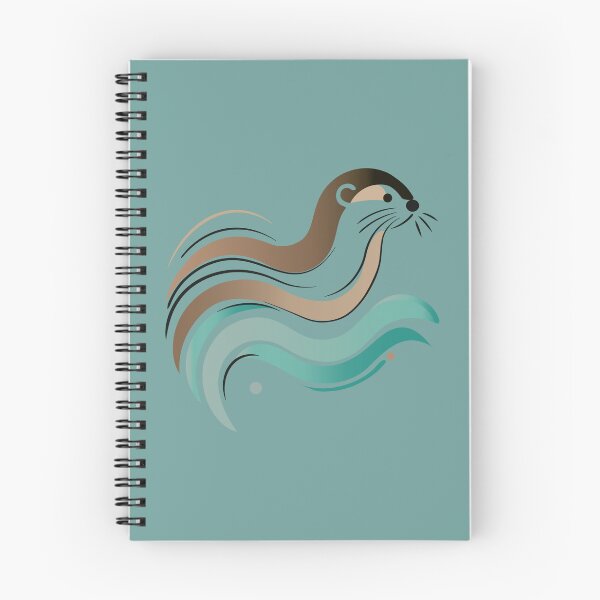 Artikelvorschau, Minimalistischer Otter entworfen und verkauft von LadyInEverGreen.