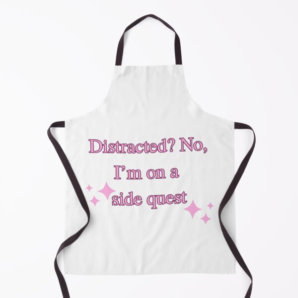 Item preview, Distracted? No, I'm on a side quest designed and sold by LittleTurtle17.