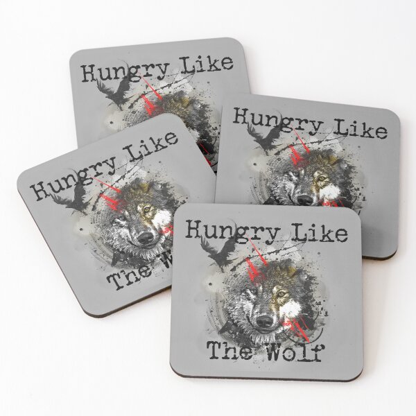 Item preview, Hungry Like the Wolf, version 2 designed and sold by SarcasticSarah.