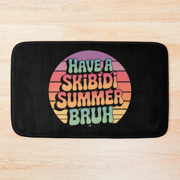 Item preview, Have a Skibidi Summer Bruh Sunset designed and sold by RosCraft.