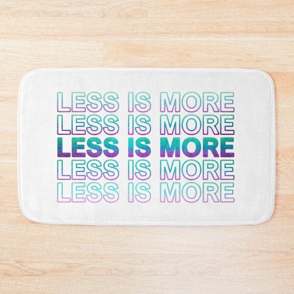 Item preview, Less is more designed and sold by Onis the Ant.
