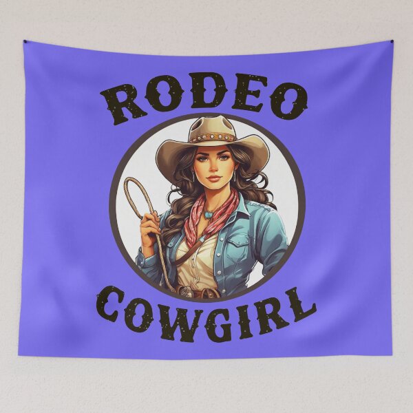 Artikelvorschau, Rodeo-Cowgirl-Design 1 entworfen und verkauft von DigitalandPhoto.
