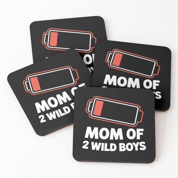 Item preview, Mothers Day Mom Of 2 Wild Boys designed and sold by tmerchtrends.