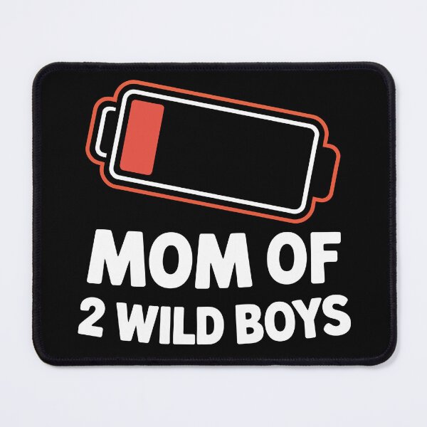 Item preview, Mothers Day Mom Of 2 Wild Boys designed and sold by tmerchtrends.