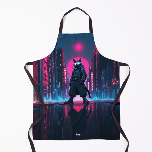 Item preview, Cat The Neon Ronin designed and sold by FiesterArt.
