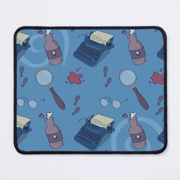 Item preview, The Golden Age of Crime Writers Inspired Pattern designed and sold by WilfredsWords.