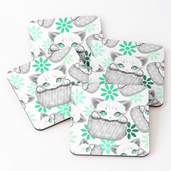 Item preview, Cat Cute and Playful peaking from a Pocket designed and sold by BluedarkArt.