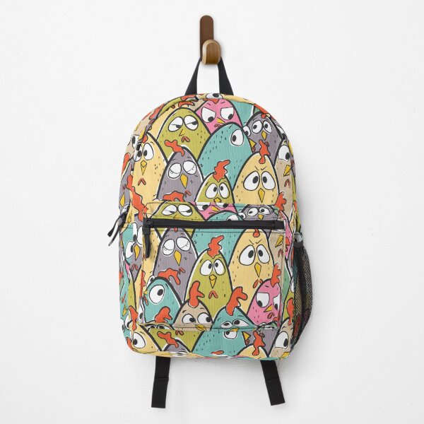 Item preview, Clucking Around - A Colorful Coop of Personality Packed Chickens designed and sold by NancyDzines.