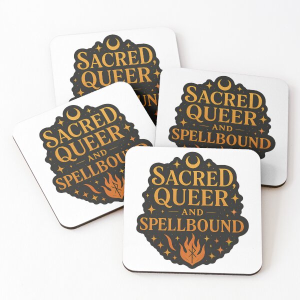 Item preview, Sacred, Queer, and Spellbound – Witchy Affirmation designed and sold by TheMxPhoenix.