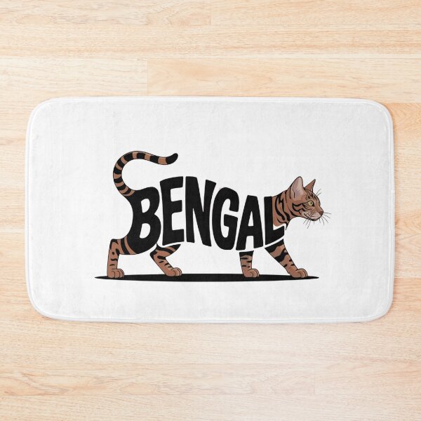 Item preview, Silueta de gato de Bengala designed and sold by TheAnimalZ00.