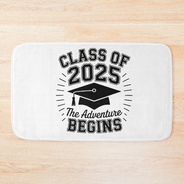 Item preview, Class of 2025 – The Adventure Begins Graduation Cap Design designed and sold by AnnDesignStudio.