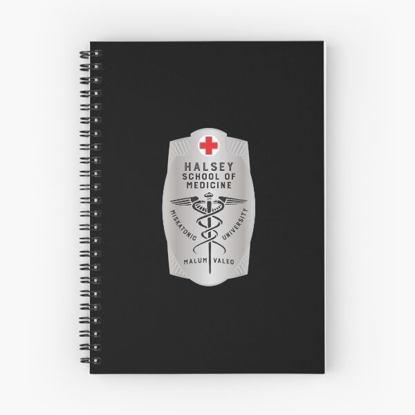 Aperçu de l'œuvre École de médecine Halsey de l'Université Miskatonic créée et vendue par HPLHS.