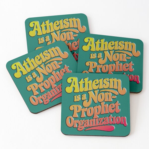 Item preview, Atheism is a Non-Prophet Organization designed and sold by Nomadic Spirit Studios.