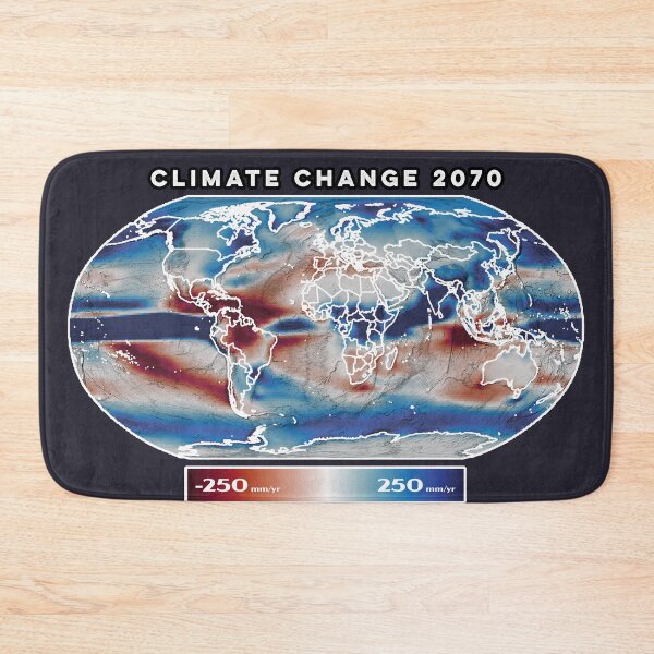 Item preview, Climate Change: Rain in patriotic colors designed and sold by DreamingBeetle.