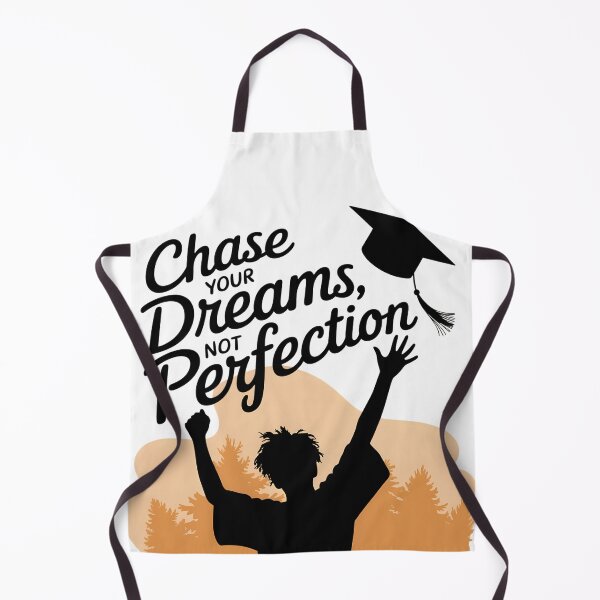 Item preview, Chase Dreams Not Perfection - Inspirational Graduation 2025 Art designed and sold by AnnDesignStudio.