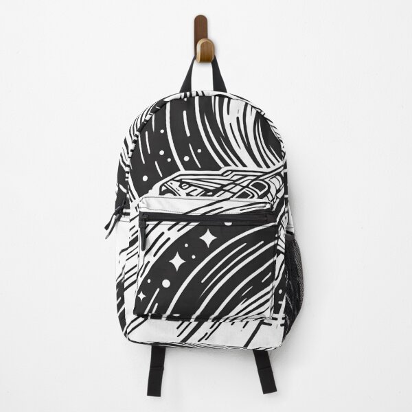Item preview, Vintage Rocketship Facing Black Hole designed and sold by ArtsyWishesShop.
