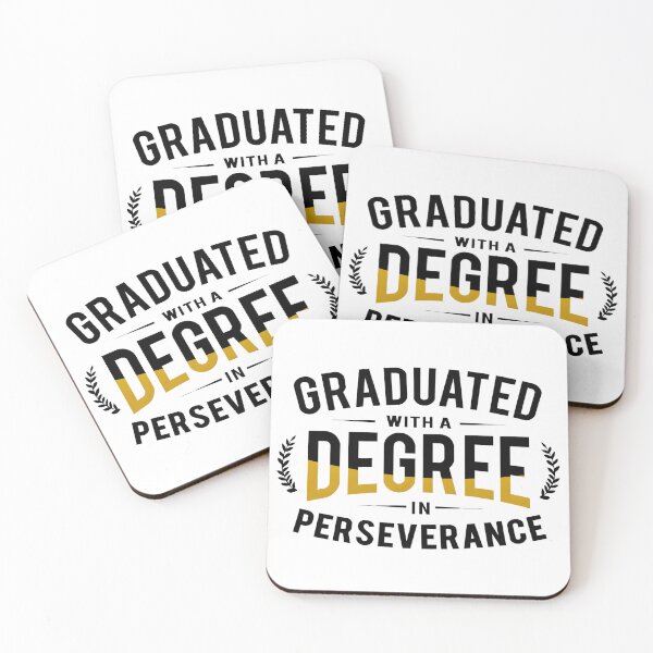 Item preview, Graduated With a Degree in Perseverance - 2025 Graduation designed and sold by AnnDesignStudio.