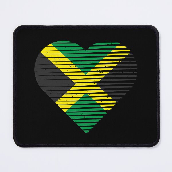 Item preview, Jamaica Heart Love | Jamaican Jamaica Flag designed and sold by JFFStore.