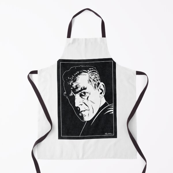 Item preview, HJALMAR POELZIG - The Black Cat (Black and White) designed and sold by FamousWeirdosRB.