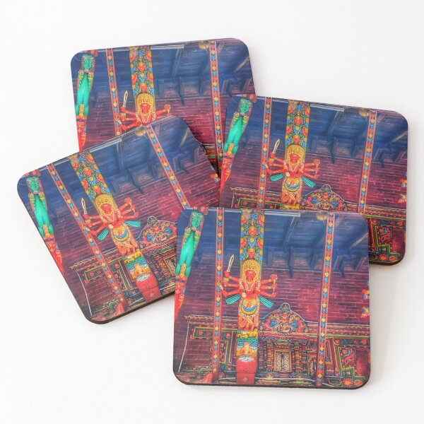 Item preview, Mythical Watchers of Kathmandu designed and sold by Faruk Kalkan Travel Gallery.