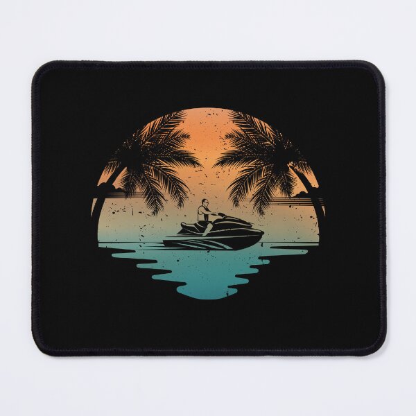 Item preview, Vintage Jet Ski Sunset Summer | Jet-Ski Lover designed and sold by JFFStore.