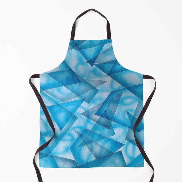 Item preview, Crystal Flow – Geometric Blue Abstract Art. Stylish patterns. Fashion design. Prints, stickers, gifts. designed and sold by IrinaBaranova.