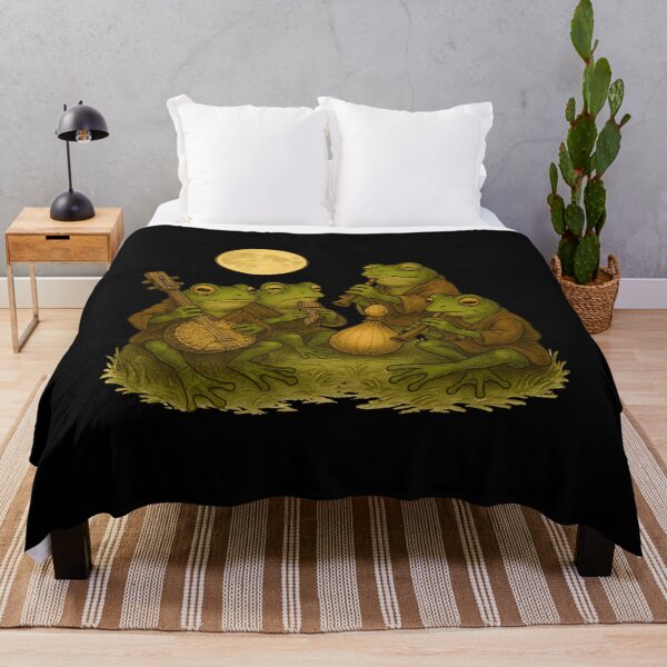 Item preview, A Musical Night with the Frogs - Peace on the Grass designed and sold by ATOTI.