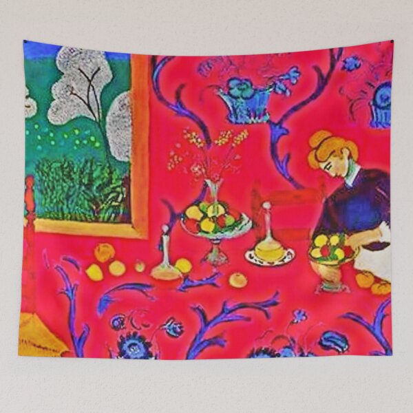 Item preview, The Dessert: Harmony in Red, 1908 by Henri Matisse. Vibrant version.  designed and sold by CristalleLisa.