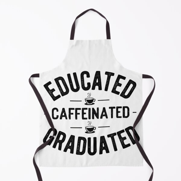 Item preview, Educated Caffeinated Graduated - Funny 2025 Graduation Gift designed and sold by AnnDesignStudio.