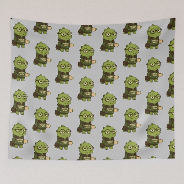 Item preview, Monday_Mode Dino _Too Cool to Care designed and sold by Studiokif.