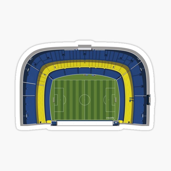 Vista previa del artículo con la obra «Bombonera - Estadio Boca Juniors», diseñado y vendido por crauzely.