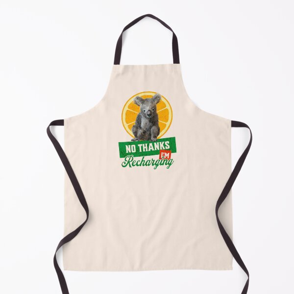 Item preview, No Thanks, I’m Recharging Koala Bear Orange designed and sold by Vac1.