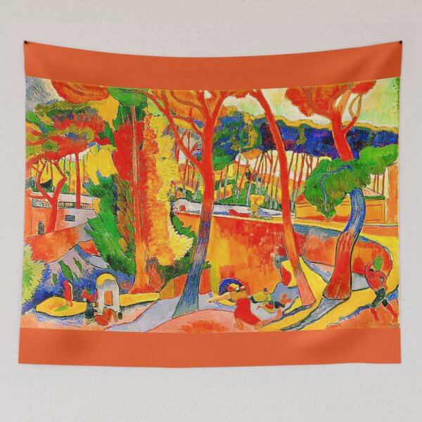 Item preview, Andre Derain, The Turning Road , L’Estaque, 1906, Made More VIbrant designed and sold by CristalleLisa.