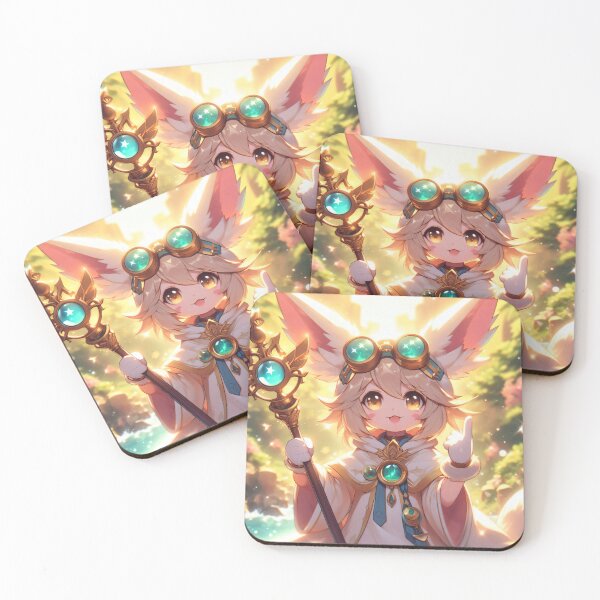 Item preview, Starborn Fox Wizard designed and sold by Alarm Clock Hero.