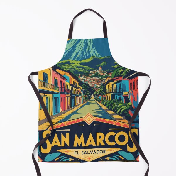 Item preview, San Marcos El Salvador Vintage Travel Tourism designed and sold by TravelersGems.